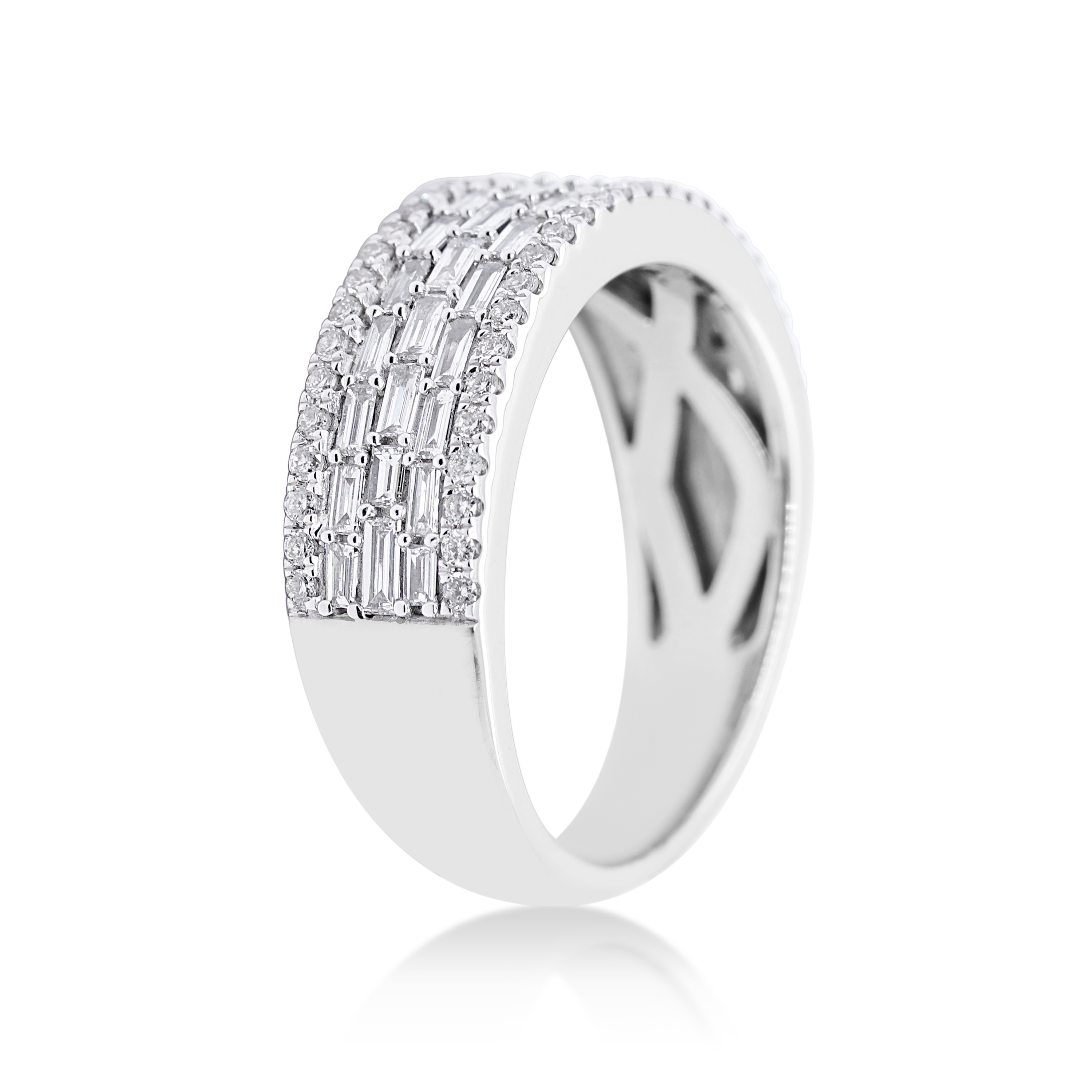 Diamond Ring 0.75 ct. 14K White Gold